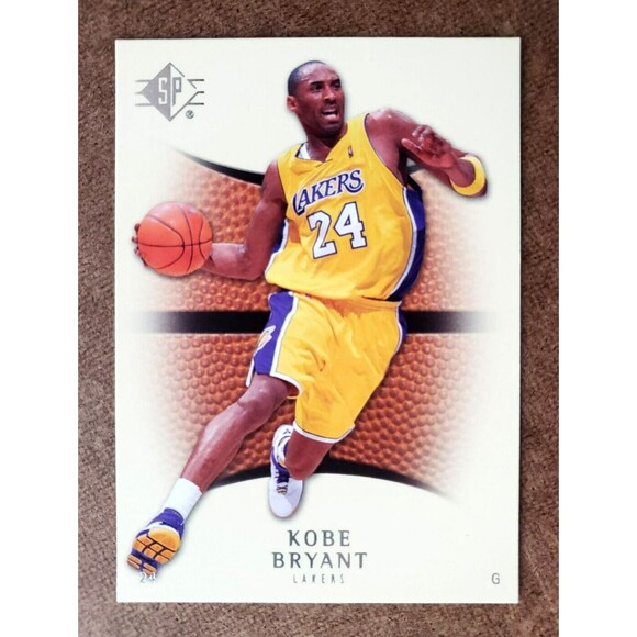 Other - 2007-2008 UD SP Authentic KOBE BRYANT NBA Basketball Card #61 Los Angeles Lakers
